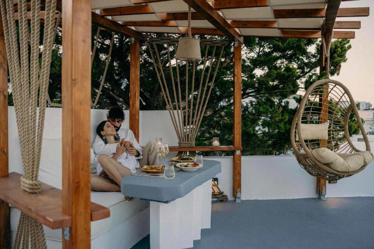 Sando Traditional Cave Villas With Jacuzzi And Sea View Vourvoúlos 外观 照片
