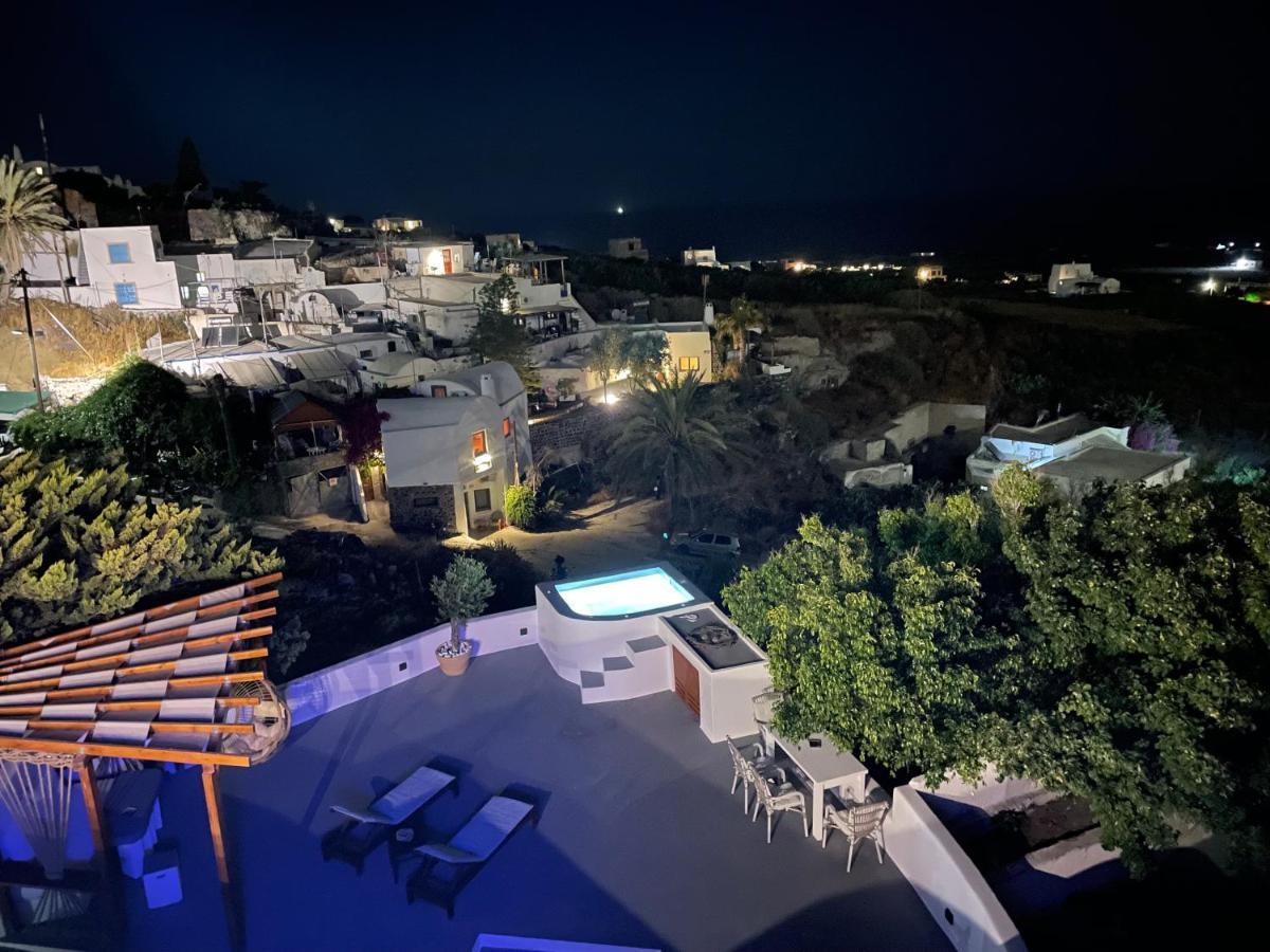 Sando Traditional Cave Villas With Jacuzzi And Sea View Vourvoúlos 外观 照片